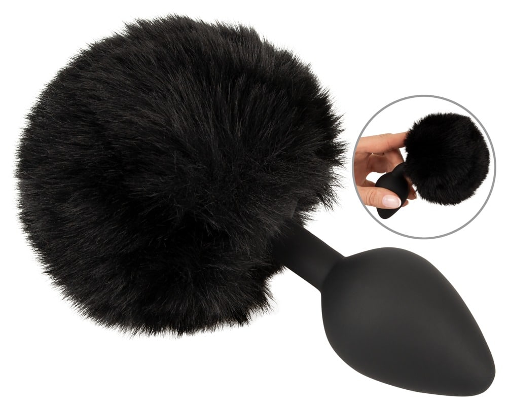 You2Toys Analplug „fluffy tail size M“ mit Kunstfell-Puschel