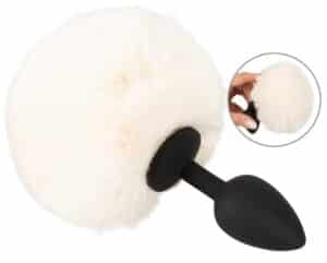 You2Toys Analplug „fluffy tail size S“ mit Kunstfell-Puschel