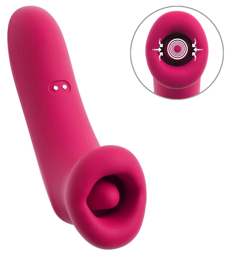 You2Toys Auflegevibrator „Oral Fun“ mit Saug-Mund & Vibro-Zunge