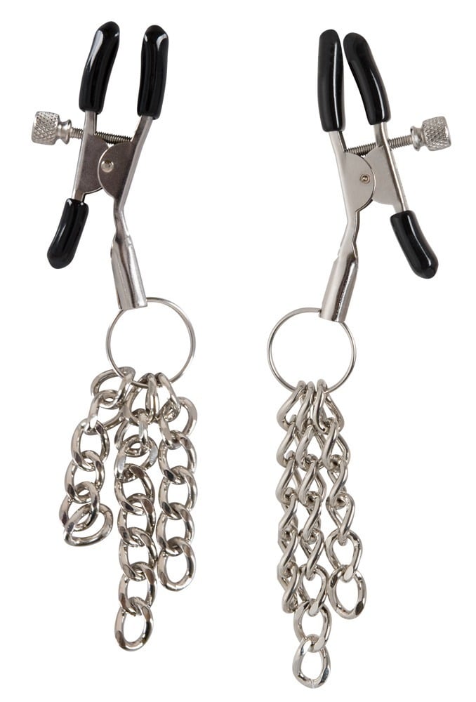 You2Toys Nippelklammern „Nipple Clamps“ mit Metallketten