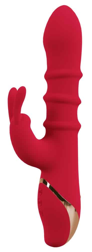 You2Toys Rabbitvibrator mit 3 beweglichen Massageringen