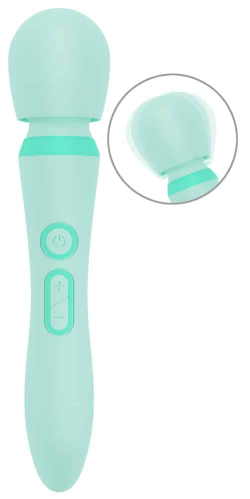 be Sassy Massagestab „Wand be Strong“ mit beweglichem Massagekopf