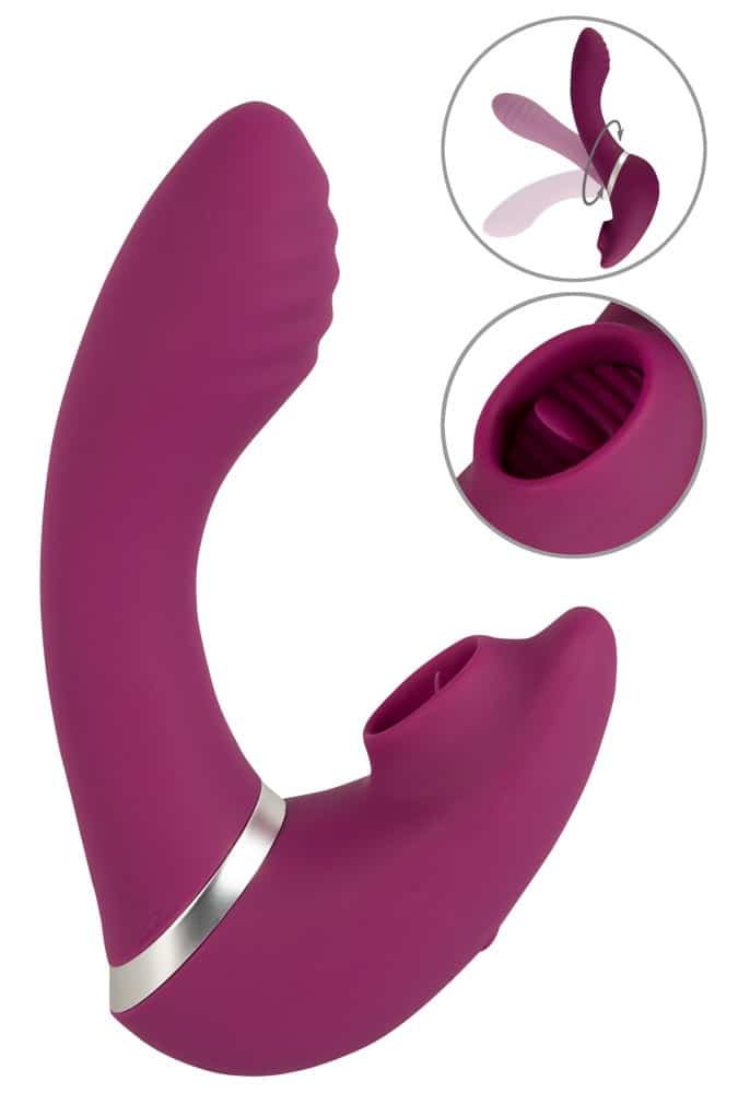 be Sassy Vibrator „be Lickable“ mit Vibro-Zunge – vielseitig bespielbar
