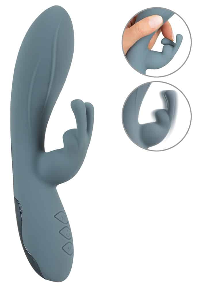 beau coeur Rabbitvibrator „VELINA“ mit 2 x 10 Vibrationsmodi