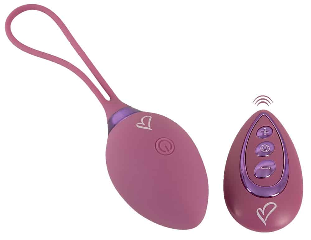 beau coeur Vibro-Ei „ROVANA“ mit Fernbedienung