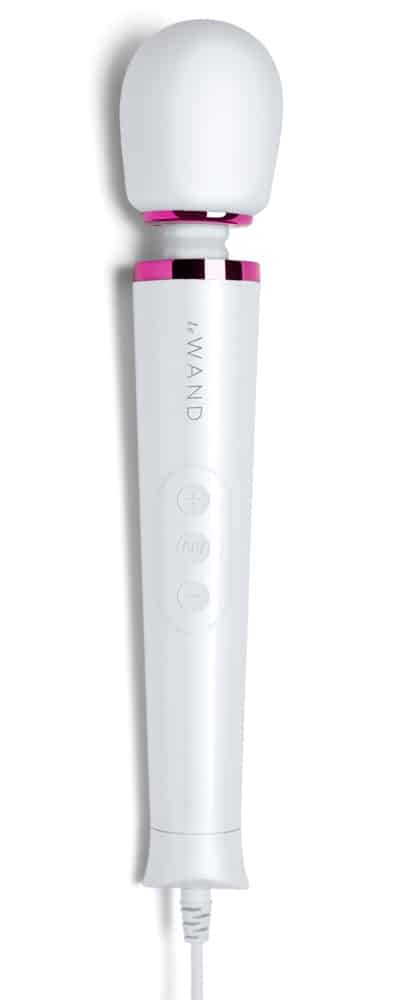 le Wand Massagestab „Powerful Petite Plug-In Vibrating Massager“ mit 6 Vibrationsmodi in 10 Intensitäten