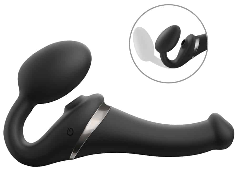 strap-on-me Strapless Strap-on „Multi Orgasm Bendable“ mit 3 Motoren